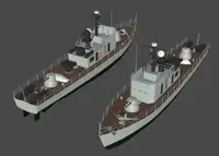 Navio de patrulha à venda