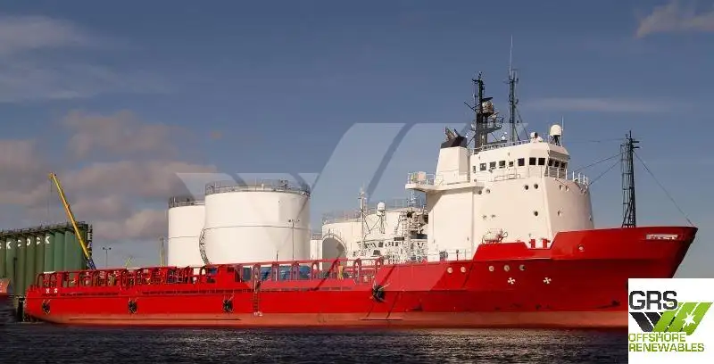 Navio de apoio a plataformas (PSV) à venda