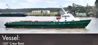 Barco de tripulação à venda