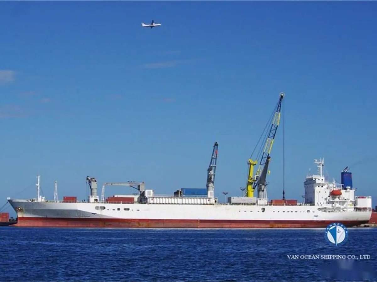 Navio frigorífico à venda