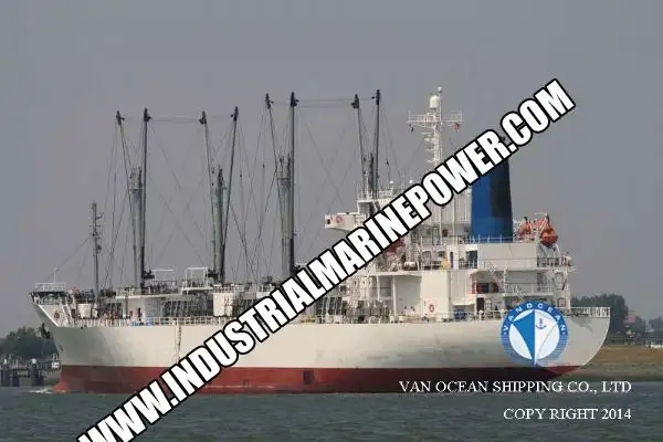 Navio frigorífico à venda
