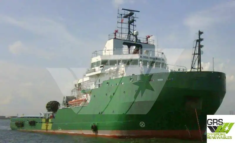 Navio de abastecimento à venda