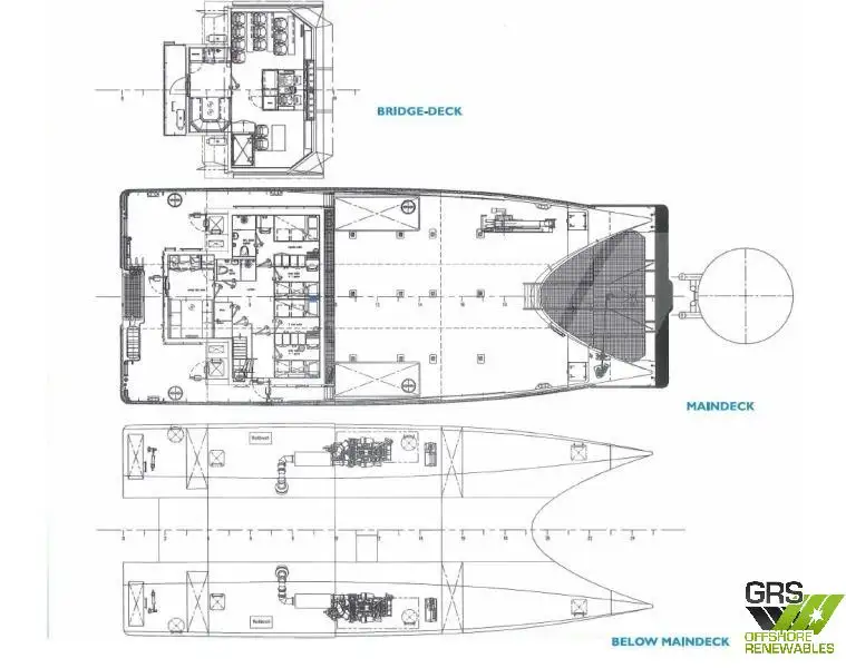 Navio de serviço para parques eólicos à venda