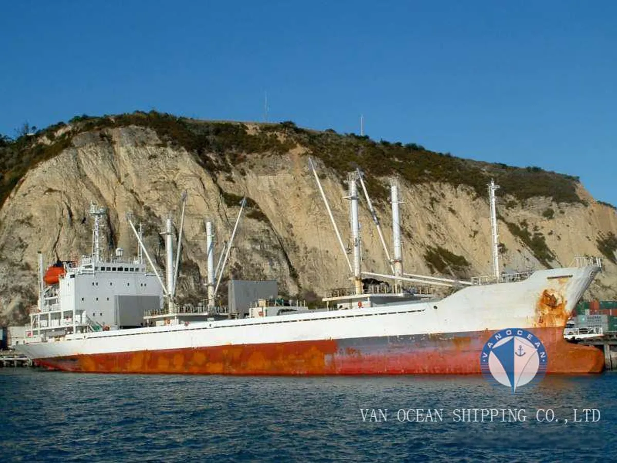 Navio frigorífico à venda