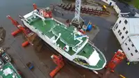 Navio graneleiro à venda