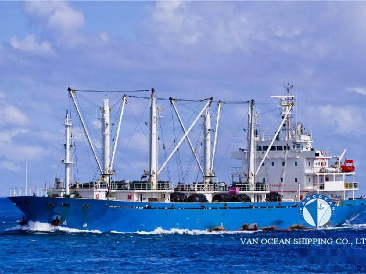 Navio frigorífico à venda