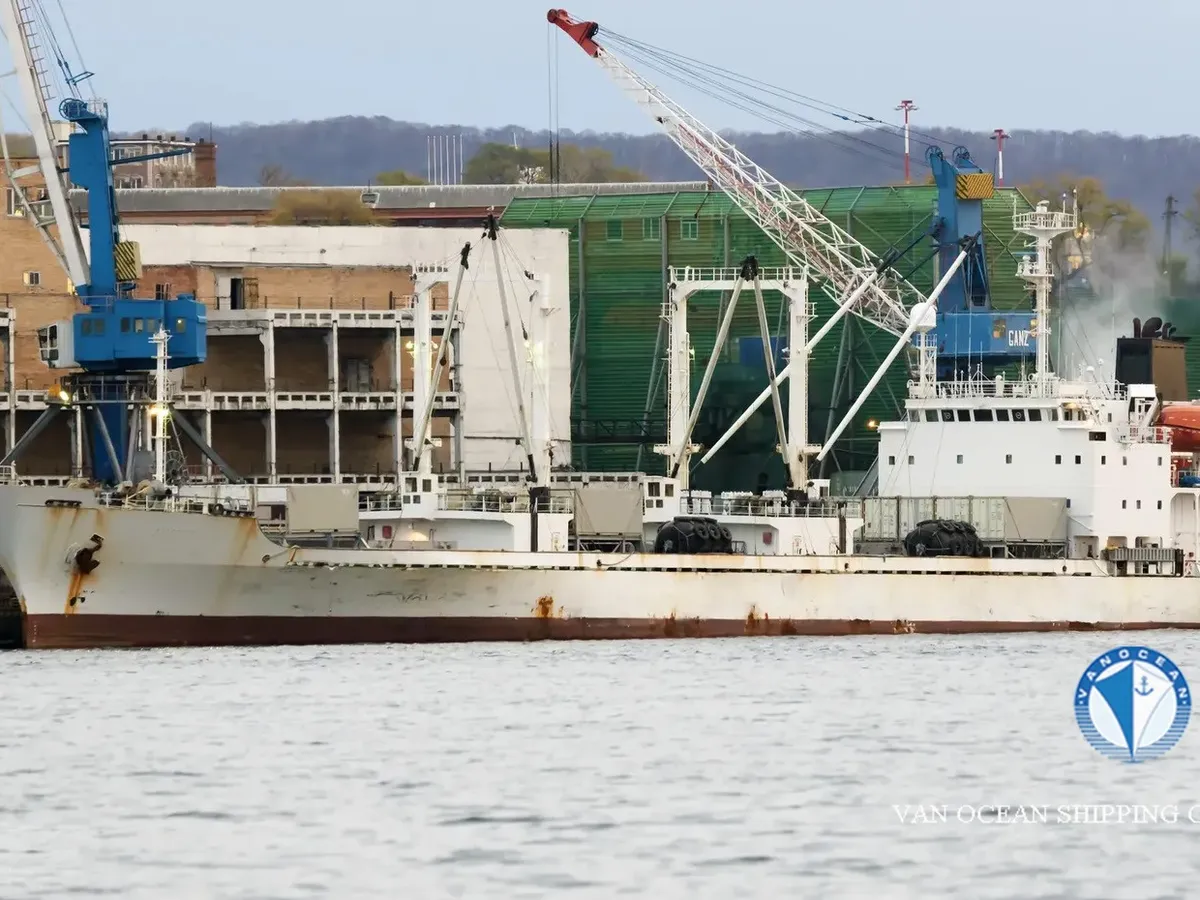 Navio frigorífico à venda