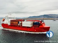 Navio frigorífico à venda