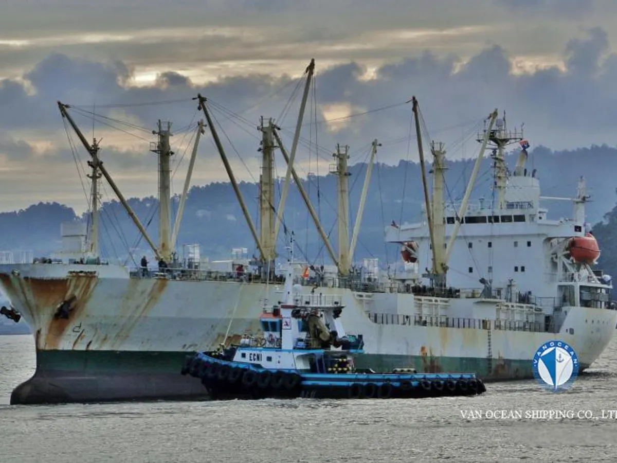 Navio frigorífico à venda