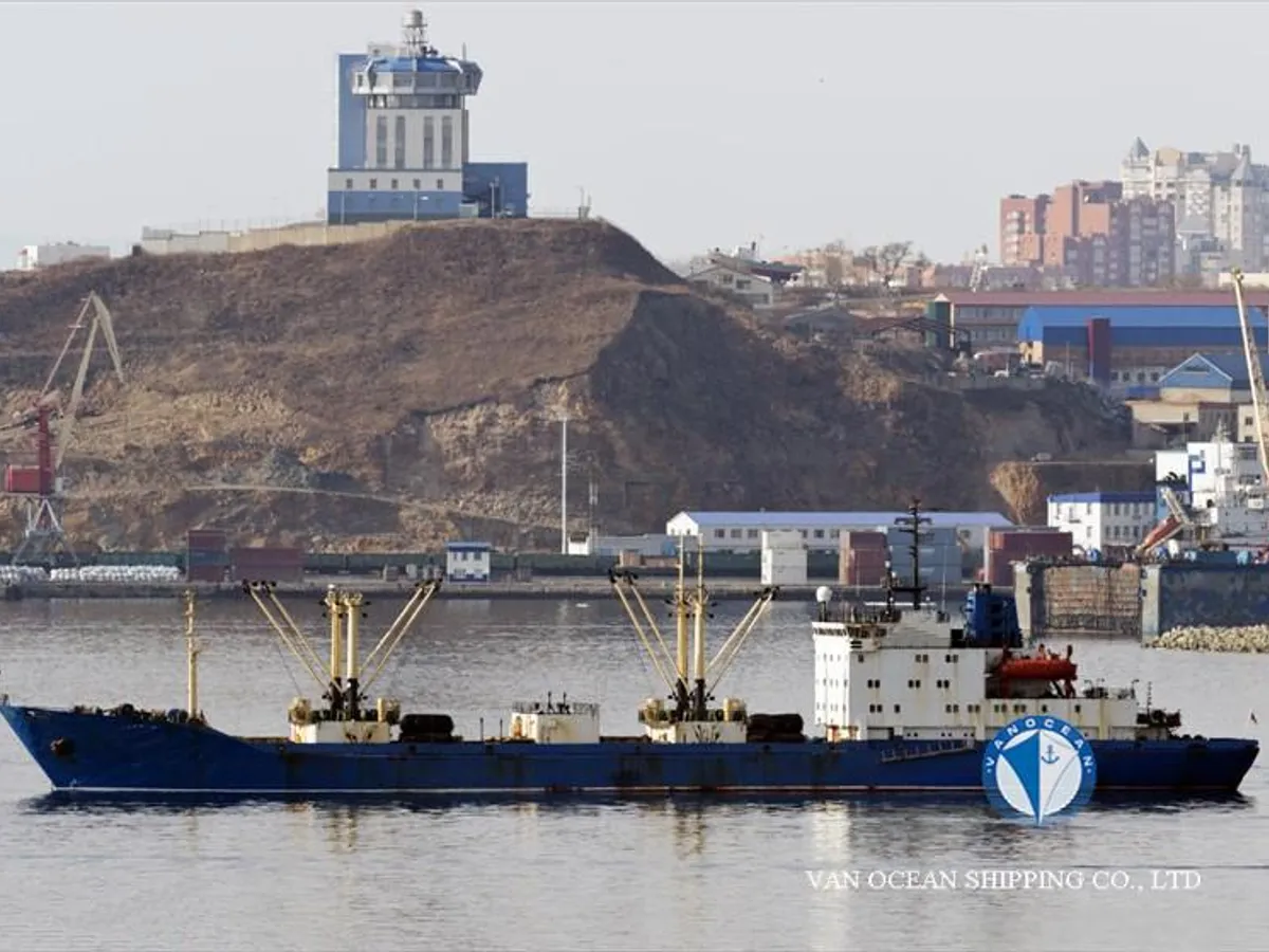 Navio frigorífico à venda