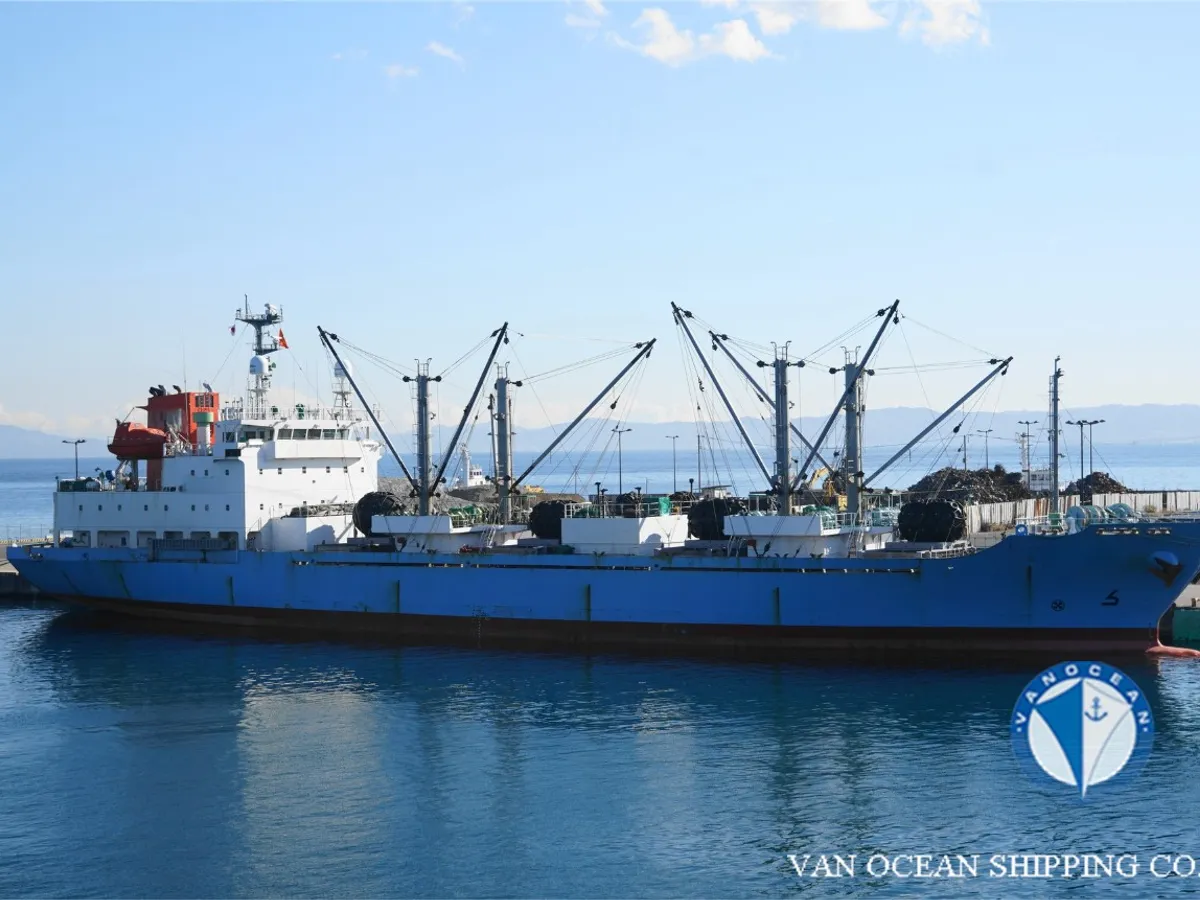 Navio frigorífico à venda