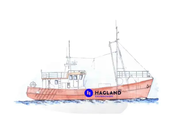 Beam trawler vessel for sale