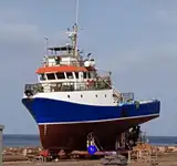 Embarcação de arrastão com rede de cerco à venda