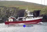 Embarcação para processamento e entrega de pescado à venda